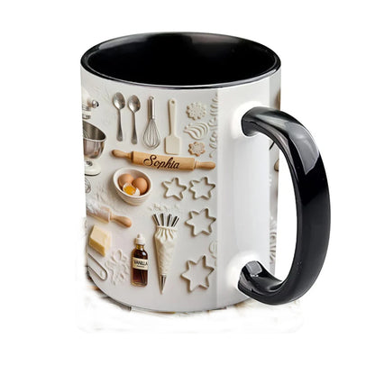 Custom Chef Name Coffee Mug - Unique Present for Baking Professionals & Pastry Artists