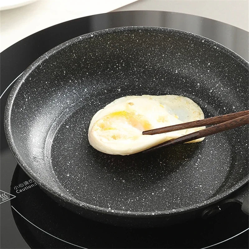 Maifan Stone Non-Stick Frying Pan Saucepan Omelette Cooking Pots Kitchen Egg Steak Kitchenware for Gas Induction Cooker
