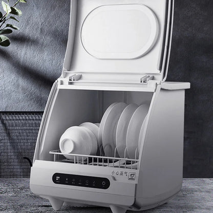 Customizable Smart Built-in Mini Dishwasher Fully Automatic 4 Sets Capacity Class Energy Efficient Easy Install for Household
