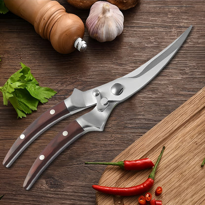 1PC，Chicken Bone Kitchen Scissors Kitchen Duck Fish Cutter Stainless Steel Cooking Scissors Meat Scissors Kitchen Accessories