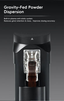 STARSEEKER E64 Electric Coffee Grinder 64MM Espresso Titanium Flat burr Stepless Fineness Adjustment Home Bean Grinder Black