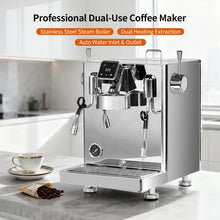 Professional Commercial Semi-Automatic Electric 15 Bar Stainless Steel Vibration Pump Brew System Espresso Machine for Hotel