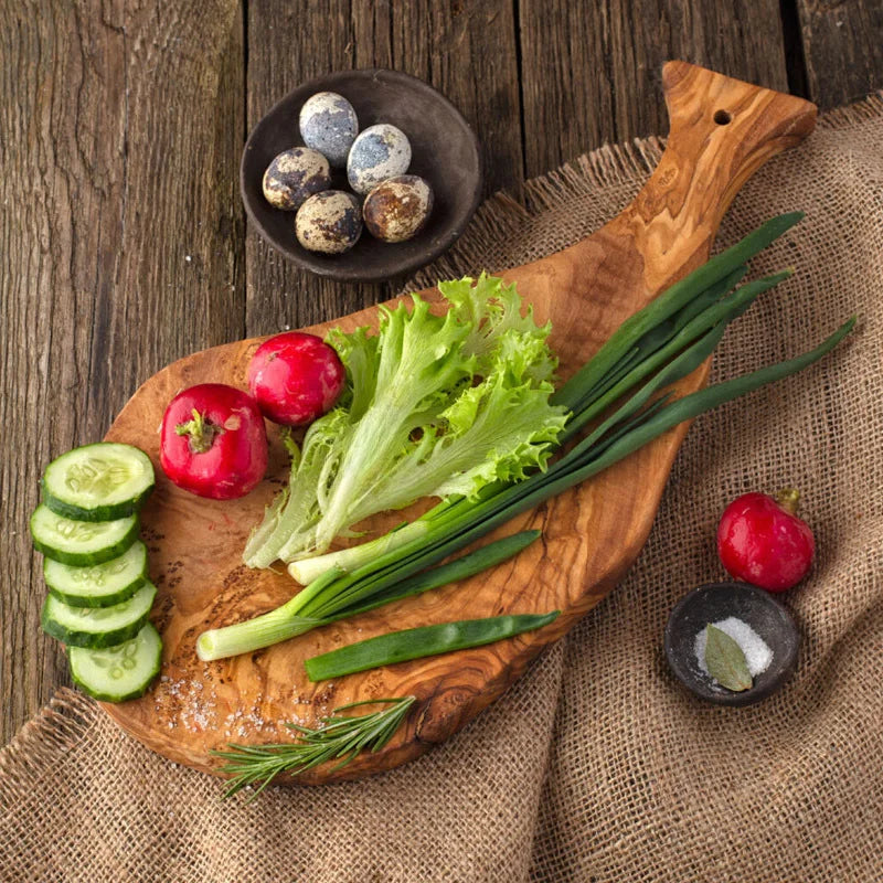 Italian Olive Wood Chopping Board Steak Pizza Western Sushi Plate Olive Wood Breadboard