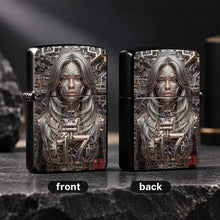 Futuristic Cyber Geometric Constructed Figure Lighter, Unique Artistic Design Trendy Item, Perfect For Lighting Incense Candles, Outdoor Trips And Various Daily Scenarios, Exquisite Portable High Aesthetic Practical Gift For