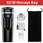 R31 450ml Car Heating Cup 12v/24v Portable Electric Kettle Smart Touch Screen Thermal Mug Temperature Adjustable Car Heating Mug