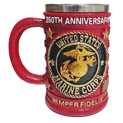 1pcs Navy Cup Air Force Anchor Plane Wine Mugs Resin Stainless Steel Army Beer Military  Mug Men Birthday Gift Coffee Wine New