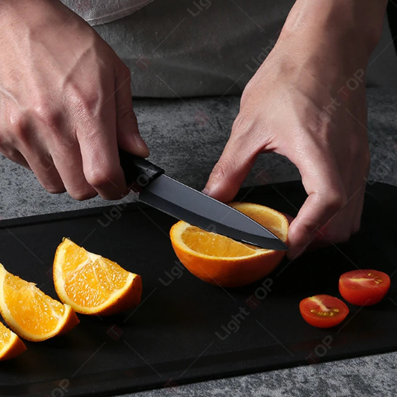WXCOO Kitchen Knife Chef Meat Cleaver Boning Household Chopper Knife with Cover Stainless Steel Fruit Knife Vegetable Slicing
