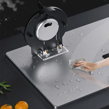 Can Be Turned up Timing Fierce Fire Gas Double Burner Household Gas Furnace Natural Liquefied Petroleum Gas Stove Embedded