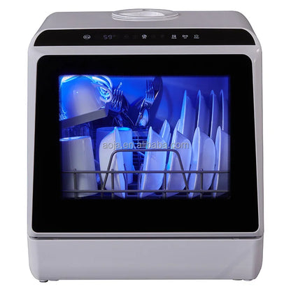 AOJA Dishwashers Professional Portable Table-top Full-automaticHome Kitchen Appliance  Mini Dishwasher Portable Dish Washer