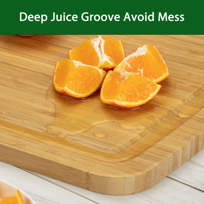 30 x 20 Extra Large Cutting Board, Bamboo Stove Top Cover, Over the Sink Cutting Board with Juice Groove, Heavy Duty Charcuterie Board for Kitchen