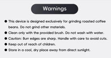 STARSEEKER EDGE PLUS Electric Coffee Grinder 63MM Titanium Burr Stepless Fineness Adjustment Removable Magnetic Suction Port