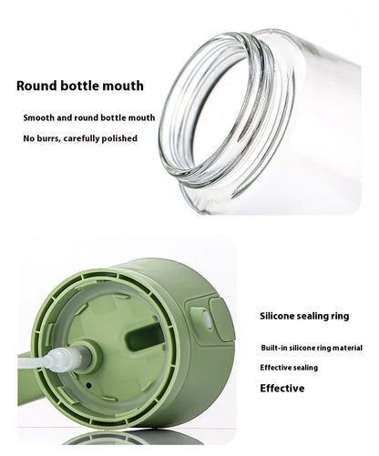 2 in 1 Oil Dispenser and Oil Sprayer Bottle Spray and Pour Olive Oils Sprayer Mister Cooking Olive Dispensers Bottle for Kitchen