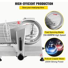 SucceBuy Meat Slicer 200W/240W/320W/340W Electric Deli Food Slicer Adjustable Thickness Commercial and Home Use Cut Meat Cheese
