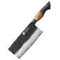 XINZUO Eight-piece Kitchen Knife Set 67 Layers Damascus Super Steel Hardness 60±2HRC Ideal For Home Kitchen Vegetable Prep