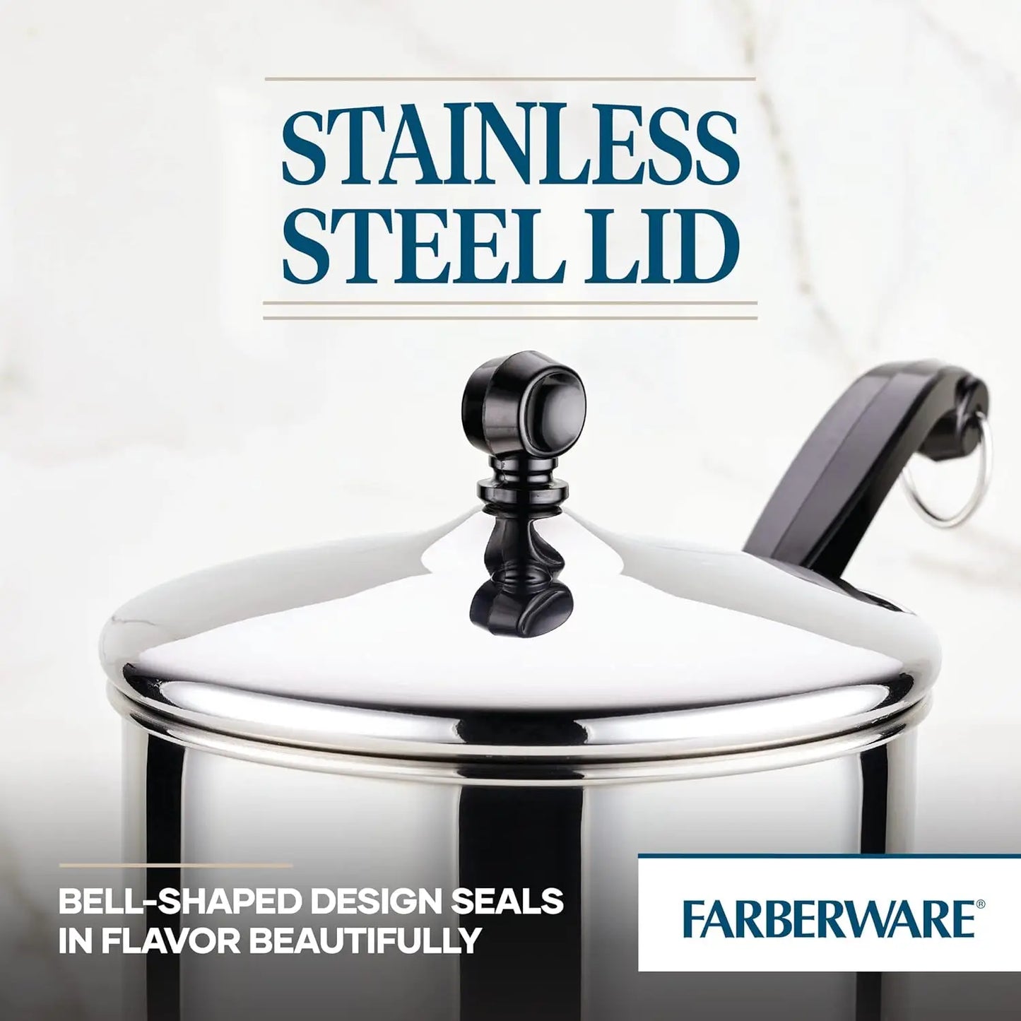 Classic Series Stainless Steel Sauce Pan with Lid, 3-Quart, Induction Cookware