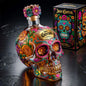 Creative Skull Awakening Device Tequila Bottle, Folk Art Glass Whiskey Awakening Device, Used for Bar and Home Decoration