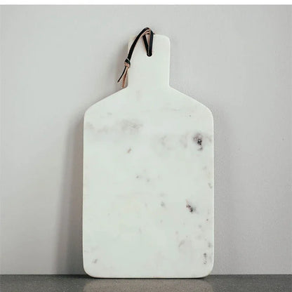 Marble Cutting Board Multi-Use Dessert & Cheesecake Tray Bread Chopping Board Stylish Fruit Storage Kitchen Tool