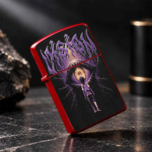 Creative All-Seeing Eye Lighter With Art Print, Trendy Dark Aesthetic Portable Accessory, Atmospheric Daily Carry Decor, Unique Exquisite Gift For Friends, Suitable For All Kinds Of Daily Occasions And Scenarios A Humorous An