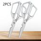WXCOO Kitchen Scissors Heavy Duty Stainless Steel Cutter Professional Chicken Bone Meat Fish Turkey Vegetables Scissors