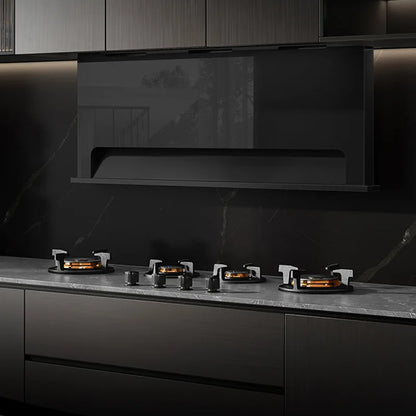 Hidden Built-in 4-Burner Gas Stove, Home Kitchen Range, Seamless Countertop Installation, Gas Cooktop for Residential Use