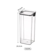 1PC Grain Sealed Jar Coarse Cereals Storage Box Waterproof Refrigerator Fresh-keeping Box Large Capacity Kitchen Organizer Case