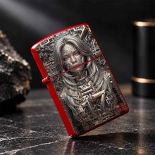 Futuristic Cyber Geometric Constructed Figure Lighter, Unique Artistic Design Trendy Item, Perfect For Lighting Incense Candles, Outdoor Trips And Various Daily Scenarios, Exquisite Portable High Aesthetic Practical Gift For