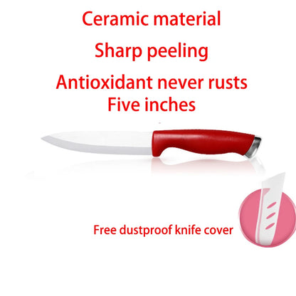 Ceramic Knife 4 5 6 Inch Knives Kitchen Set White Blade Chef Utility Paring Vegetable Slicing Ceramic Knives Kitchen Accessories