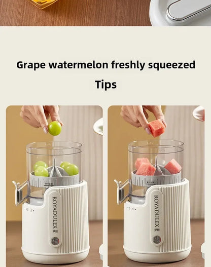 Large-Diameter Orange Juicer Juice And Pulp Separator Home Tea Shop Vegetable Fruit Juicing Machine for Kitchen Use