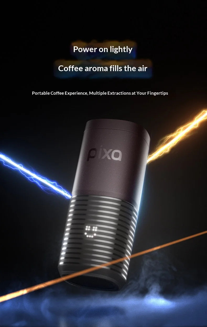 Wacaco Pixapresso Portable Electric Espresso Coffee Capsule Machine Battery Powered For Outdoor Camping Hiking Travel Home Cafe