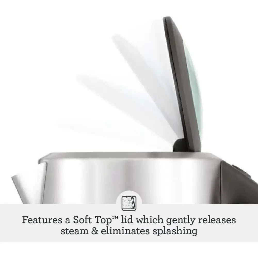 7-Cup Stainless Steel Hot Water Kettle, Brushed Finish