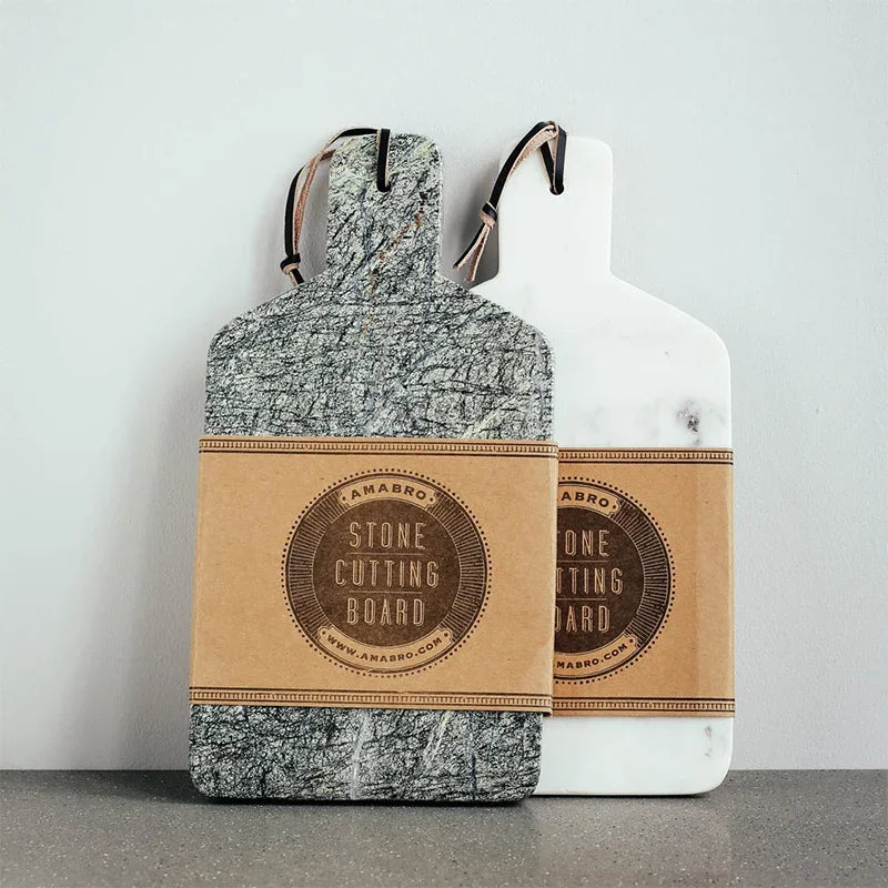 Marble Cutting Board Multi-Use Dessert & Cheesecake Tray Bread Chopping Board Stylish Fruit Storage Kitchen Tool