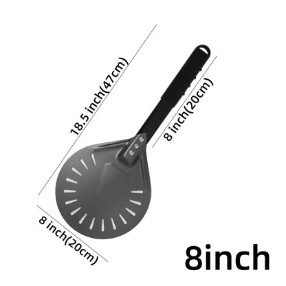 7 8 9 10 Inch Long Pizza Peel AdjustableTurning Shovel Spatula Baking Tool  Kitchen Utensils Nonstick Big Pizza Turner for Oven