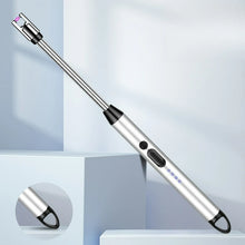 Home Kitchen Gas Stove Candles Outdoor BBQ Igniter, Rechargeable USB Windproof Lighter Smoking Accessories, Lighters Smoking
