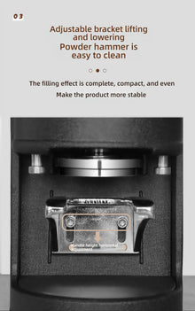 HomeWise TE-2 58mm Automatic Coffee Tamper Machine Touchscreen Electric Espresso Tamper 58.5MM Electric Tamper Adjustable