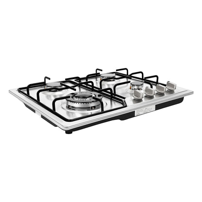 Clearance Sale Powerful Sealed Burners Gas Stove Safety Auto-Shutoff Cooktop with 4 Nozzles for Home Restaurant Cooking