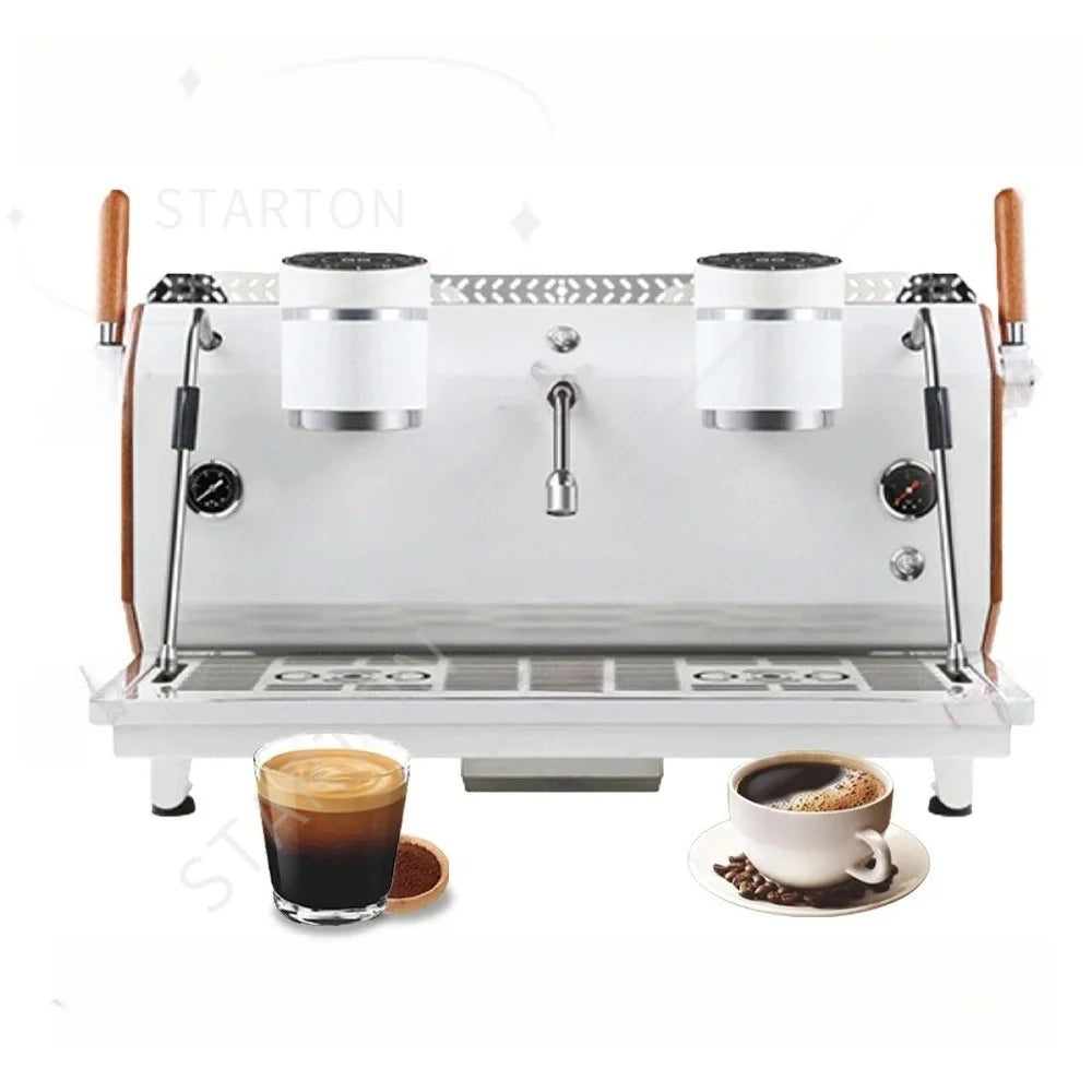 Commercial Espresso Coffee Machine Cappuccino Coffee Maker Double Group Coffee Machine With Imported Pump