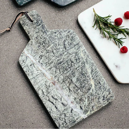 Marble Cutting Board Multi-Use Dessert & Cheesecake Tray Bread Chopping Board Stylish Fruit Storage Kitchen Tool