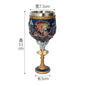 3D Beer Mugs Coffee Cups Gothic Goblet Iron Tankard Stainless Steel Resin Wine Glass Mug 600ML Skull Father's Day Gift 1 pcs