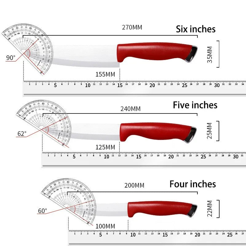 Ceramic Knife 4 5 6 Inch Knives Kitchen Set White Blade Chef Utility Paring Vegetable Slicing Ceramic Knives Kitchen Accessories