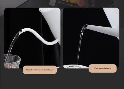 TINSOL 1L Electric Gooseneck Kettle, Manual Brewing Coffee Pot, Smart Teapot, Temperature Control Kettle, 1200W Fast Heating