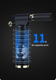 HONEST Cigar Welding Gun Lighter Metal Windproof Multi Functional Outdoor Barbecue Kitchen Turbine Torch Butane Gas Lighter
