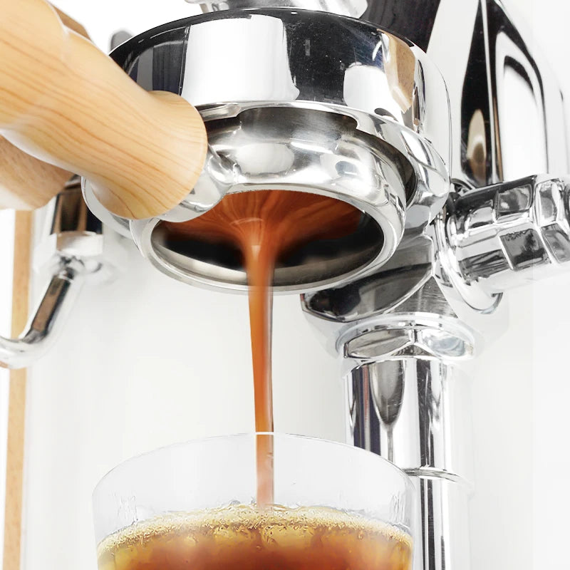 -For  Semi-automatic Stainless Steel Eco-Friendly Espresso Coffee Maker E61 Grouphead Brewing Brew System 100 Cups Capacity*