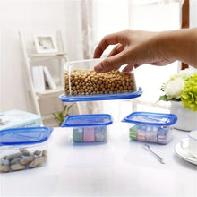 10 Sets of Food Preservation Boxes, Stackable and Sealed Storage, Rectangular Design Saves Space, Durable and Reusable Materials