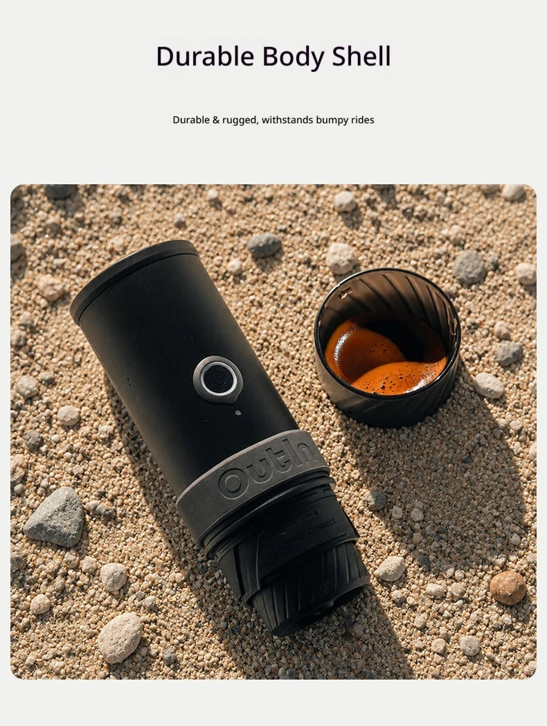 Outin Mino Portable Electric Coffee Maker Small Espresso Extraction Machine For Capsule Coffee Outdoor Travel Home Use