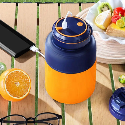 1300ml Portable Fruit Juice Blenders Summer Personal Electric Mini Bottle Home USB Juicer Cup Machine For Smoothies/Ice/ Fruits