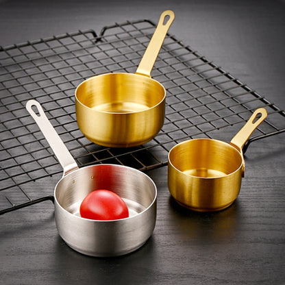 60/80/100ml Mini Sauce Pan Pot Gravy Stainless Steel Milk Pot Mini Sauce Pan Non Stick Small Saucepan