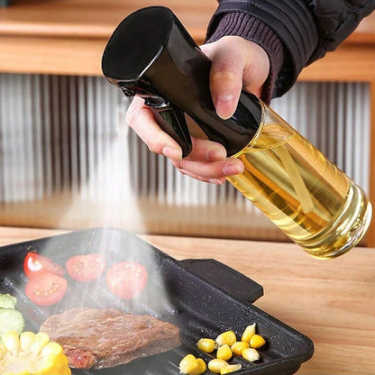 1Pc Air Pressure Oil Sprayer Bottle Kitchen Oil Control Bottle Bbq Olive Oil Sprayer,Clear Oil Spray Bottle