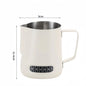 Coffee Milk Frother Jug Temperature Sensing Patch Stainless Steel Accurate Scale Volume Control Advanced Professional CoffeeTool