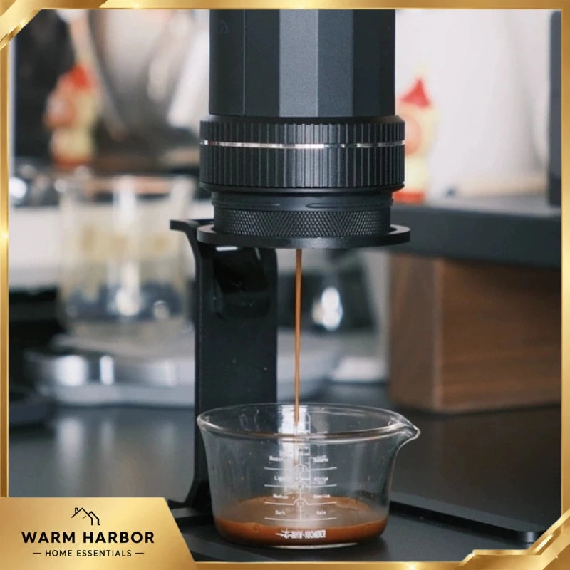 Hero Italian Professional Edition Portable 58mm Espresso Coffee Machine Manual Extraction Maker for Home Cafe Barista Brewing