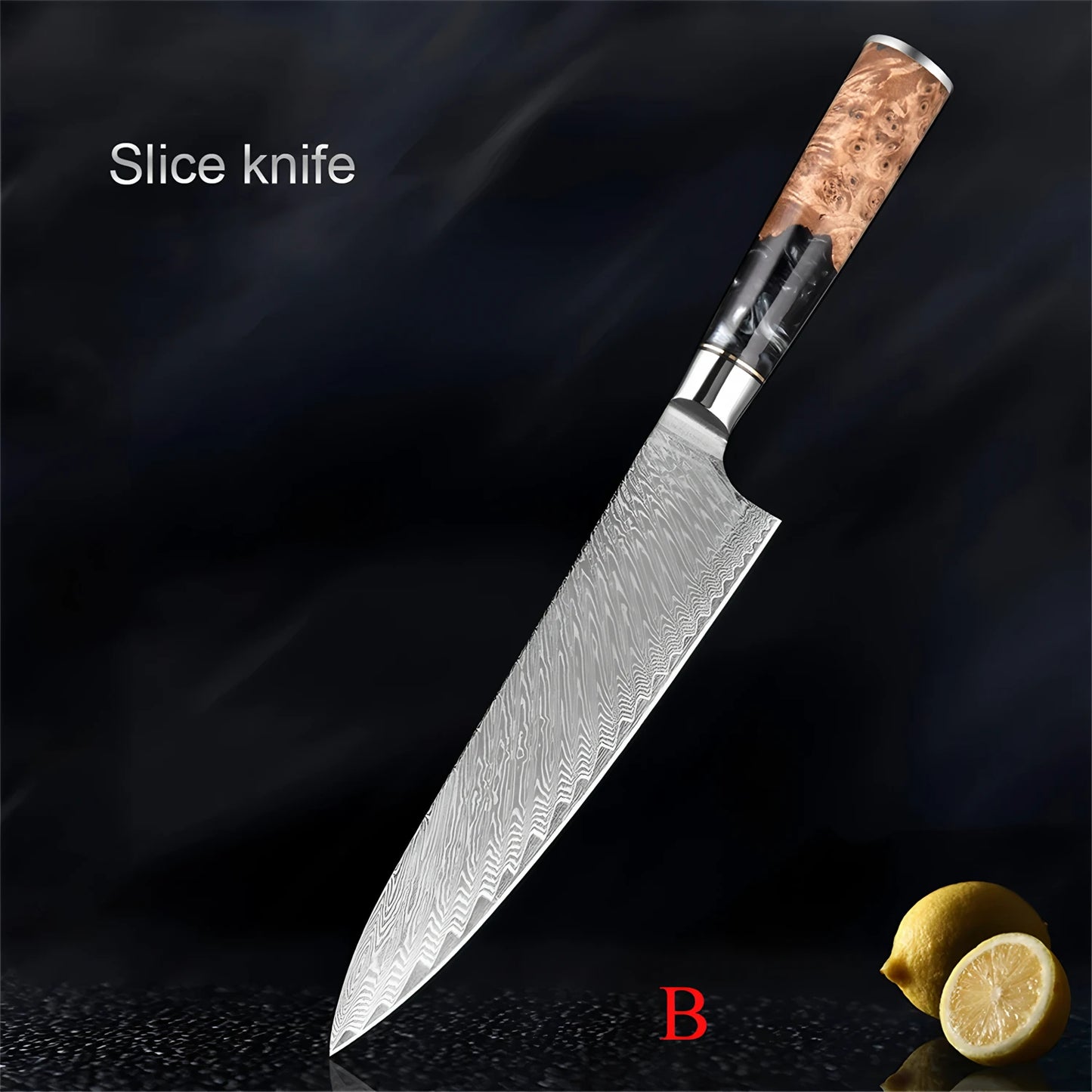 1PC,Japanese 67 Layer Damascus Steel Kitchen Knives Meat Utility Knife Kitchen Cleaver knife Cooking knife Home Kitchen stuff
